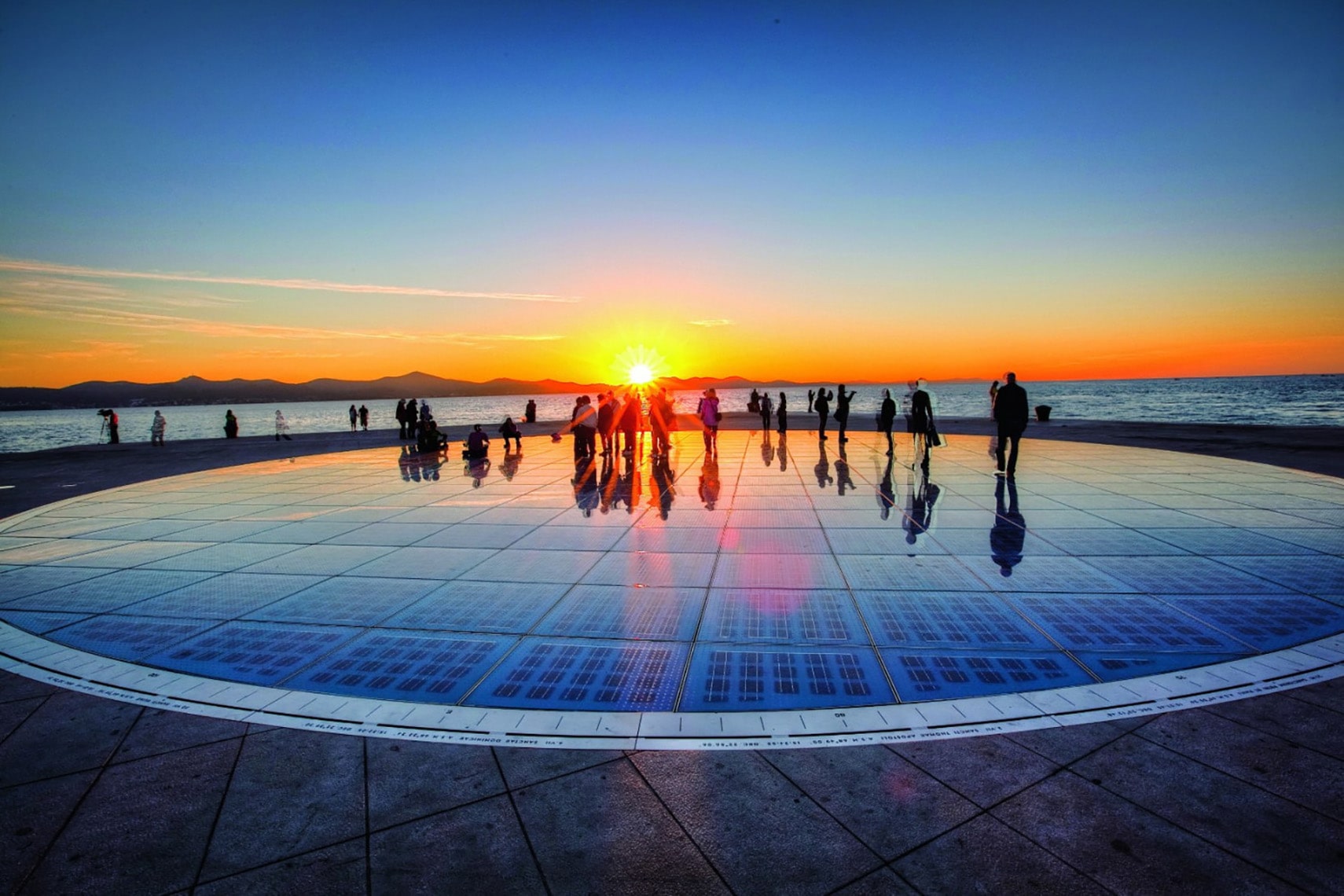 Greetings to the Sun in Zadar