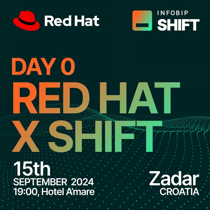 Day 0 Event by Red Hat and Infobip Shift